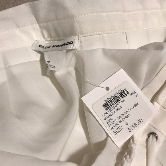 Club Monaco White Skirt - Picture 5 of 5